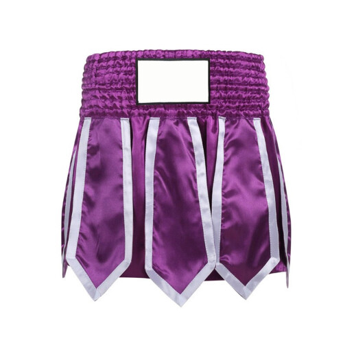 Short Muay Thai haute respirabilité, conception-Violet M