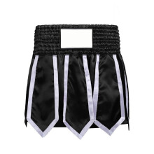 Atmungsaktive, schnell trocknende Muay-Thai-Shorts-Schwarz XXL