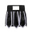 Training Shorts Flexible High Mobility Quick Dry Fabric-Black S 1