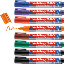 edding 360 whiteboard marker set - multi-coloured