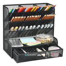 Marbrasse Mesh Desk Organiser, Multi-Functional Pe