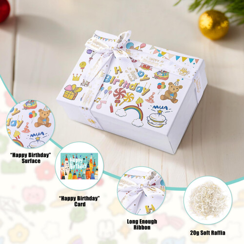TAIXING 2025 New Gift Box, Textured Gift Boxes for 2