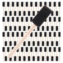 1 Inch Foam Paint Brushes,100pcs Painting Sponges-Foam Brushes Sponge Brush for Painting,Crafting,Acrylics,Stains