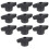 Complete Drum Hardware Set Felt Pads Mounting-Cymbal hand twist 1