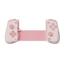 (1 pcs, Pink) GameSir X5 Lite Mobile Gaming Controller with Hall Rocker Dual-Mode Radiator for Xbox Switch Plug Play Low Latency
