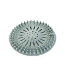 Drain Hair Catcher 8PCS Round Silicone Sink Strainer for Kitchen Bathroom Shower, Prevent Blockages