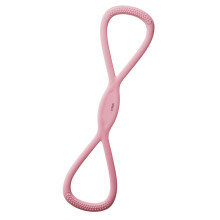 8 Shape Resistance Band For Pilates-Crystal powder 15 lb
