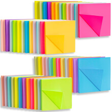 wonkeken 48-Pack Sticky Notes 3x3 Inch, 2400 Sheet