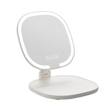 LED Makeup Mirror with Light, 1X/3X Magnification, Portable Foldable Travel Cosmetic Vanity Mirror, Ideal Gift for Women