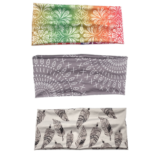 Polyester, Non-Slip Sweatbands, Elastic Turban Hair Band, Fashionable Prints, Stretch Sport Headband, Sweat Absorption, Quick-Drying, For Yoga, Travel