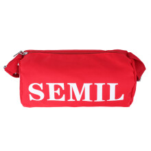 Bolsa organizadora multifuncional em nylon elegante, resistente à água, leve e ideal para viagens. Possui zíper suave e interior respirável.