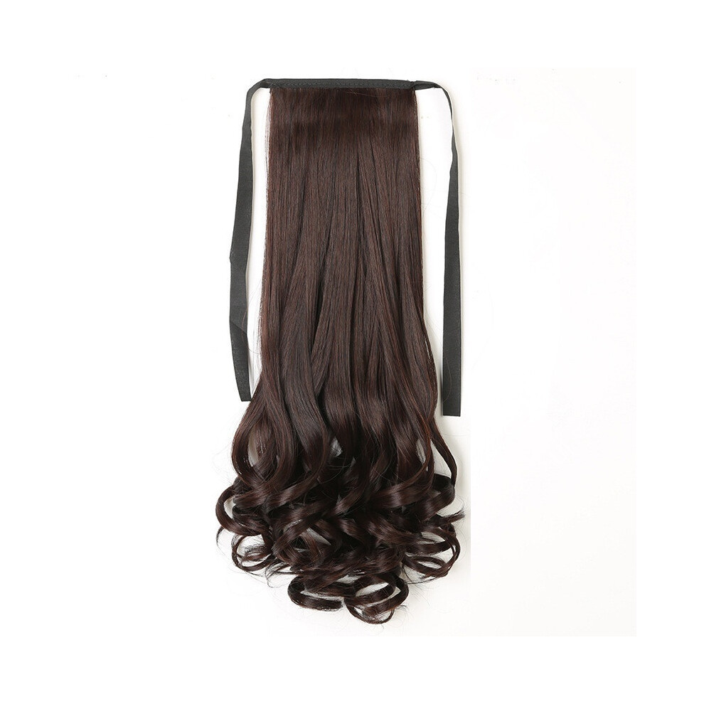 Elegant and Sexy Ponytail Extension, Natural Looking Synthetic High Temp Fiber Hairpiece for Women's Daily Wear and Special Events (Volume and