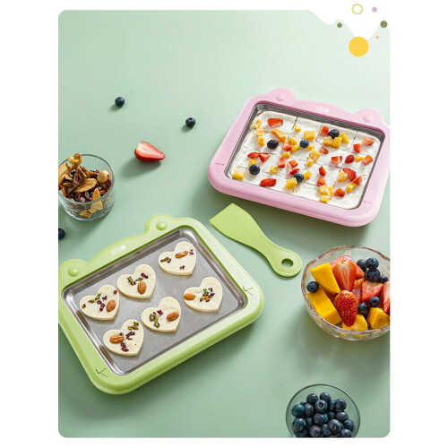 (1 Packung) Instants Freeze Maker mit 2 Schabern,-Grün 2