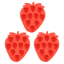 Matrițe de desert pentru decorațiuni de petrecere, silicon alimentar fără BPA, 3 bucăți ușor de curățat, sigure pentru congelator, perfecte