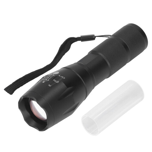 Multi-Mode Tactical Flashlights, Green Light For Stealthy Night Operations, Waterproof Flashlight With Adjustable Spot Size, Ergonomically Designed