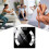 USB Rechargeable Digital Body Weight Scale with Smart Wireless Sync and Accurate Body Analysis 3