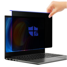 24 Inch Computer Monitor Privacy Screen with Blue Light Filter, Anti Scratch and Clear Image Quality