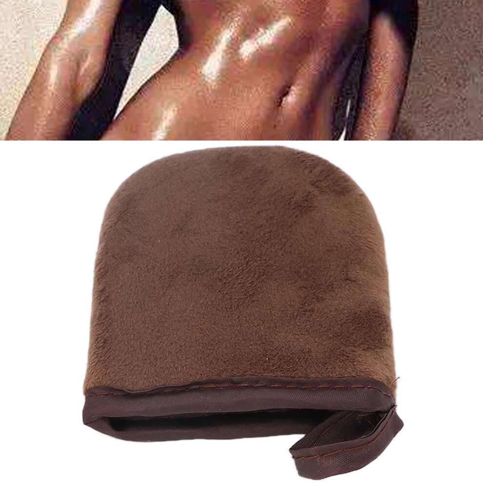 Stain-Free Tanning Mitt for Even Self-Tan and Body Lotion Application