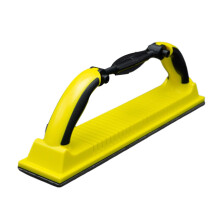 Hand Sanding Board Flexible And Efficient For Car Waxing And Surface Grinding Sandpaper Compatible Yellow Vacuum Model