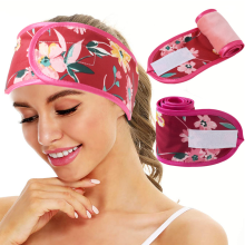 Gesichts-Spa-Kopftuch, Make-up-Entferner-Band mit saugfähigem Frotteebezug, Schweißabsorbierendes Yoga-Band für Damen und Herren, verschiedene