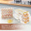 Egg Holder for Refrigerator Rolling Egg Organizer Egg Container Saving Egg Roller Dispenser Stackable Fridge Tray White 6