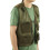 MultiPocket Breathable Fishing Vest XL, Adjustable, Nylon Polyester 13
