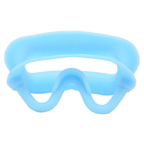 2 pezzi di retrattore di guance in silicone - riutilizzabile blu 2