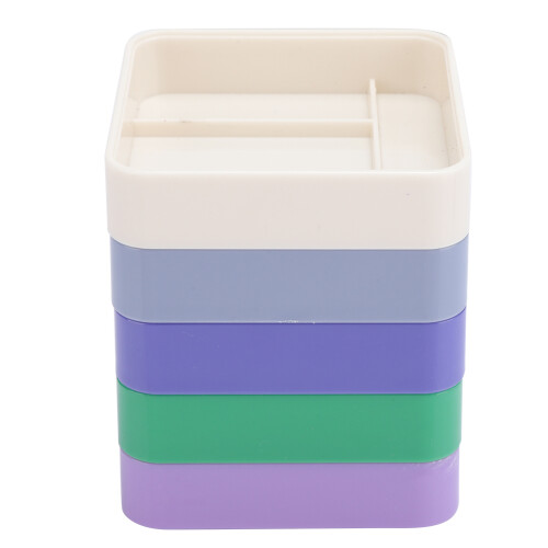 5 Layer Design Watch Parts Storage Box Made From High Quality Plastic Material Stackable Storage Box Features Separate Space For Efficient Organizatio
