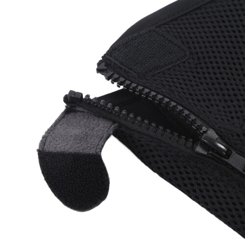 2pcs Black Mesh Equestrian Half Chaps for Kids, Sizes CM & CL 2