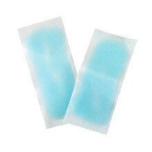 20 Fogli di Cerotti Raffreddanti, Compresse di Gel Portatili per Febbre e Estate