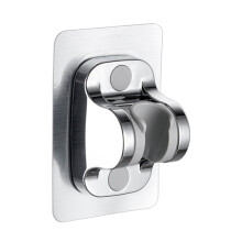 Shower Head Bracket No Drill Wall Mount Holder For Shower Nozzle Adjustable Angle Durable Sturdy Design Easy Installation