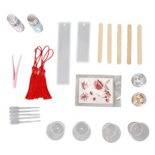 Wiederverwendbares Epoxidharz-Formenset für kreative DIY-Projekte, Silikonformset mit Spiegelglanz und flexiblem Design für DIY-Schmuck und