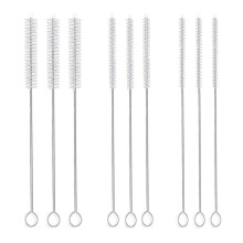 Drinking Straw Cleaner Brush Kit - (3-Size) 9-Piece Extra Long Pipe Cleaners, Straw Cleaning Brush For Tumbler, Sippy Cup, Bottle and Tube