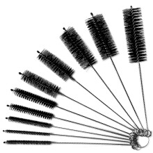 Pipe Cleaners | Cleaning Brushes for Small Spaces | Multi-Size Straw, Window, Airbrush Air Up Bottle Cleaner (Small Brushes 10 Pcs)