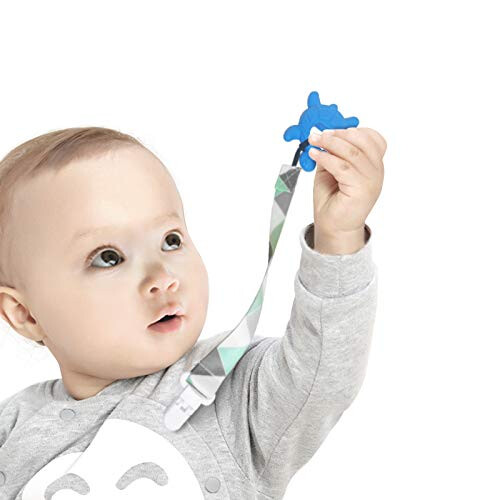 PandaEar 4 Pack Baby Soother Chain Pacifier Clips 1