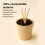 200 Pcs Bamboo Cotton Buds Eco Friendly Biodegradable Swabs with Soft Tips and 4