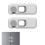 2 Pack Childproof Refrigerator Lock, Fridge Locks for Kids, Cupboard Locks with 1
