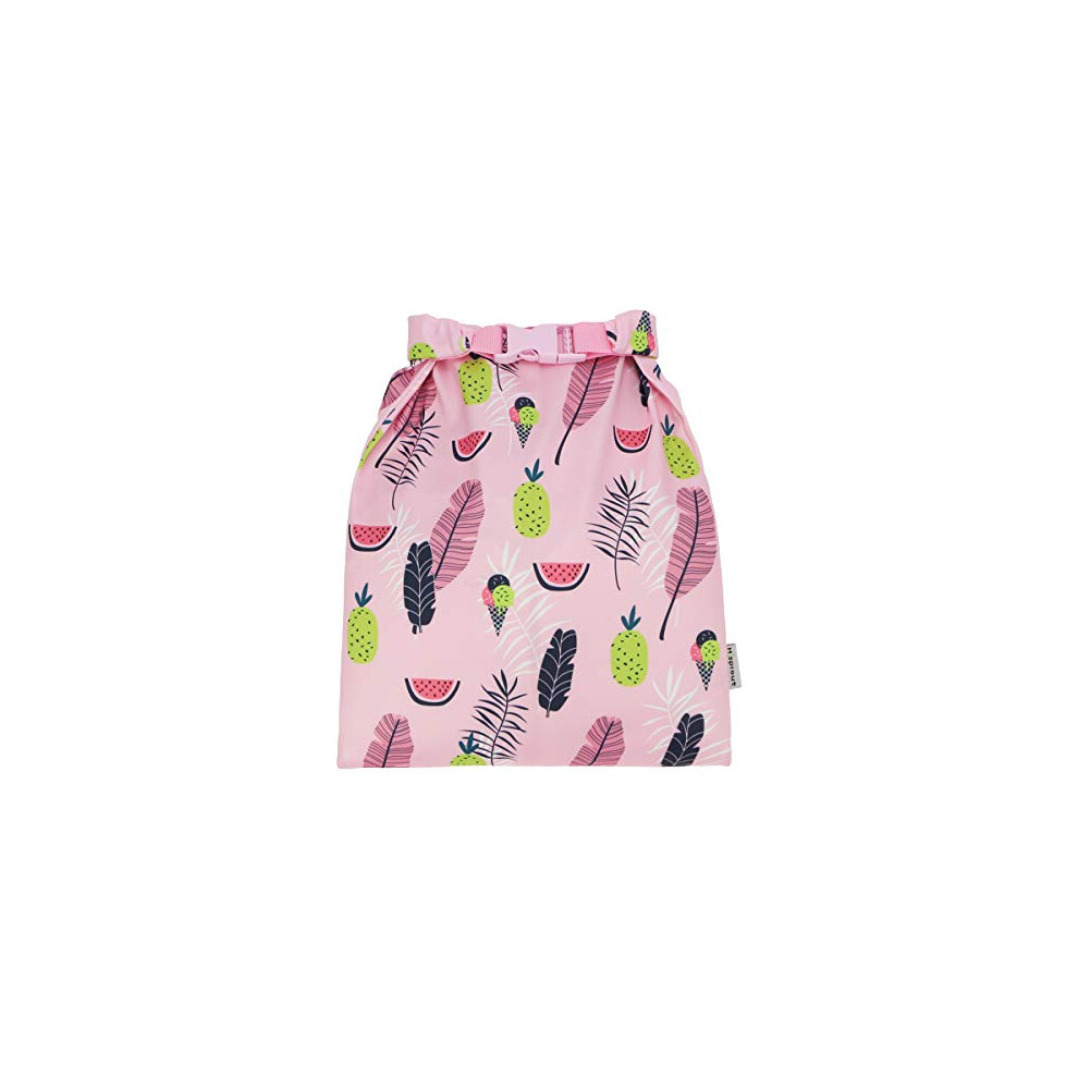 Hisprout Grab And Go Waterproof Washable Reusable Diaper Wet Bag(Pineapple) 77554369