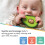 Nuby Nuby Avocado Teether - Easy Grip | BPA-Free | Suitable from 3 Months Plus 2