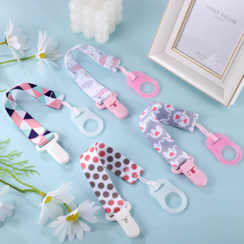 8 Pcs Dummy Clips Girls with Adapters, Silicone Bu 1