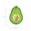 Nuby Nuby Avocado Teether - Easy Grip | BPA-Free | Suitable from 3 Months Plus 6