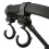 2 Pack Stroller Hooks， Multi Purpose Pram Hooks ，Pushchair Hooks，Mommy Bag Hooks (Black Hook) 3