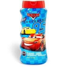 Cars Lightning McQueen Kids 2-in-1 Bubble Bath & Shampoo - Gentle, Paraben-Free Bath