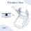 Waterproof Plug Socket Covers, Self Adhesive Socket Switch Guard, 86 Type Single Socket Cover, Dustproof Electrical Outlet Protector for Enhanced Hom 2