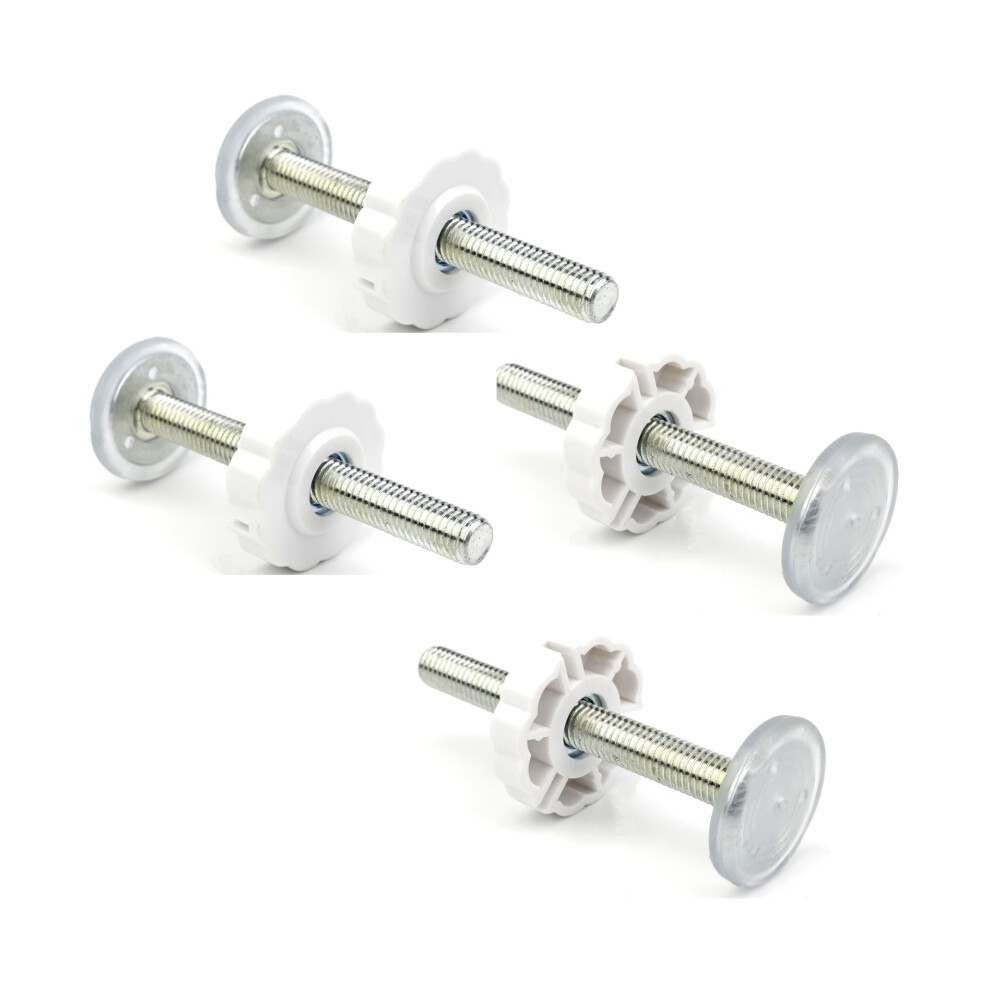 Stair Gate Pressure Fit Spares Set - 4 Pack M10 Safety Gates For Kids Spindle Bolts, For Pet And Baby Gates, Extension Fittings With No Drill Install Szwlj