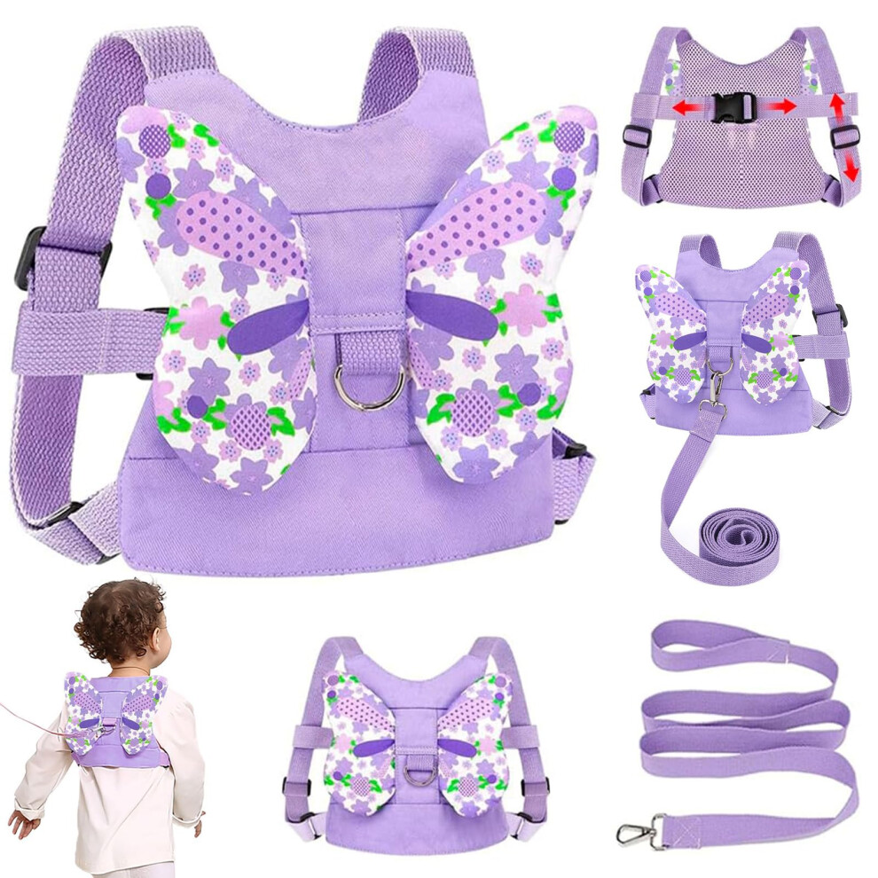 Baby Reins Toddler Reins, Baby Walking Harness Anti-Falls & Anti-Lost Toddler Reins Baby Walking Harness With Safety Rein & Butterfly Wings Safety To Ichowho