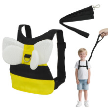 Little Bee Baby Walking Reins - Harness for Kids with Traction Rope, Toddler Reins for Walking 1-3 Years, Adjustable Safety Child Reins for Walking f