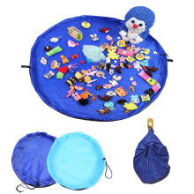 2PCS Toy Storage Bags, Kids Drawstring Toy Organiser, Portable Toy Bag with Handles