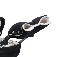 Stroller Hand Muffs, Pushchair Gloves Hand Gloves Waterproof Anti-Freeze Extra Thick Warm Winter Baby Stroller Gloves (1)