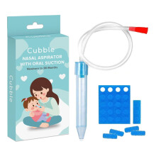Cubble Manual Baby Nasal Aspirator, Safe and Gentle Relief of Nasal Congestion in